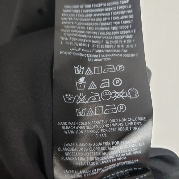 Marciano Modern Mix Skirt Purple Chiffon Boho Whimsigoth Tulip Hem Size Large - Picture 9 of 10